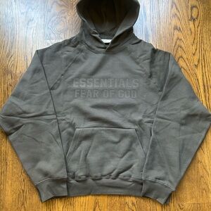 Essentials Off black Hoodie